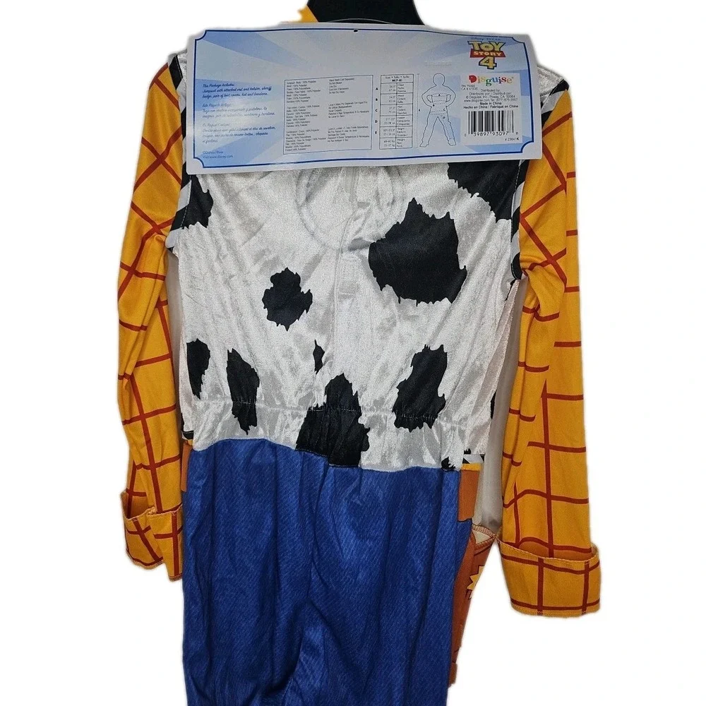 Disney Toy Story Woody Child's Size 7-8 Jumpsuit & Hat New Halloween Dress Up - Picture 6 of 10